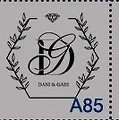 Sello Personalizado con Iniciales y Monogramas