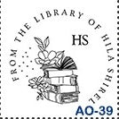 Sello de estampado de libros personalizado