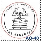 Sello de estampado de libros personalizado
