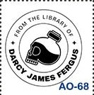 Sello de estampado de libros personalizado