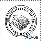 Sello de estampado de libros personalizado