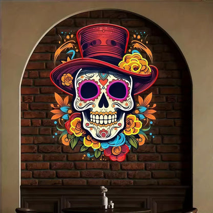 Letrero de Neón LED Calavera Mexicana - empaque