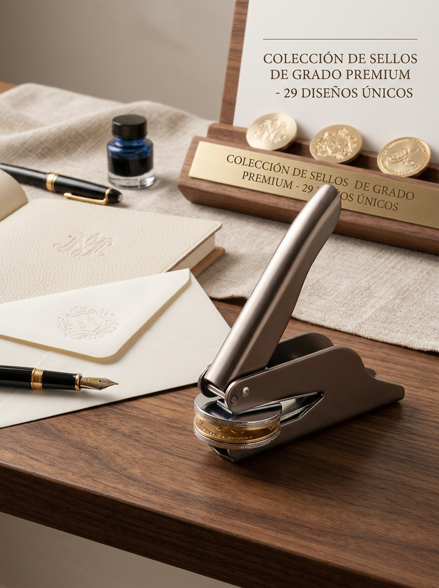 Sello de estampado de libros personalizado